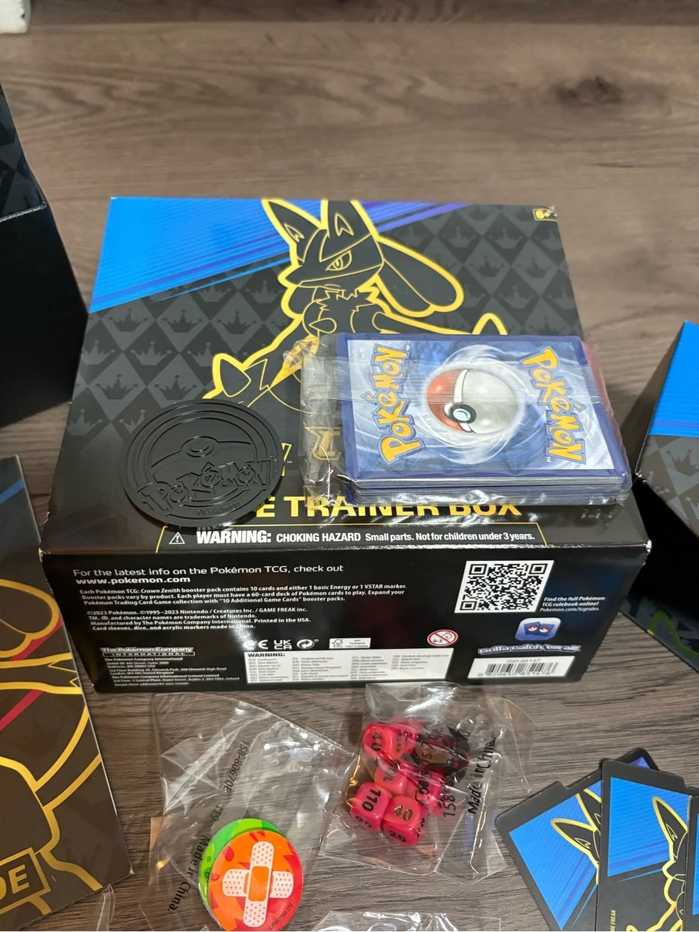 Pokemon TCG: Crown Zenith Elite Trainer Box  Opened but never used